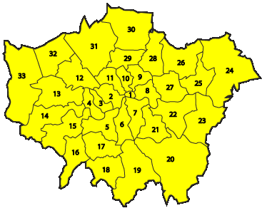 London Boroughs